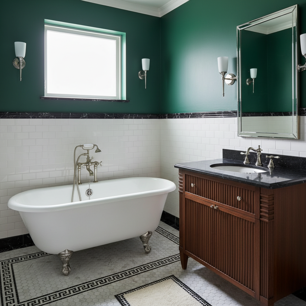 Emerald Deco Elegance - Image 2